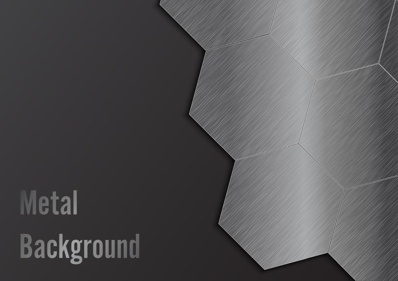 Abstract metal background vector