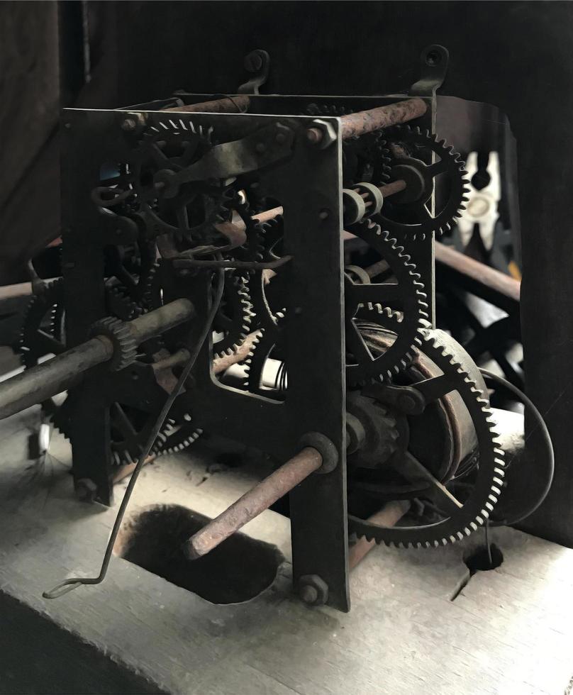 Antique gear mechanism photo