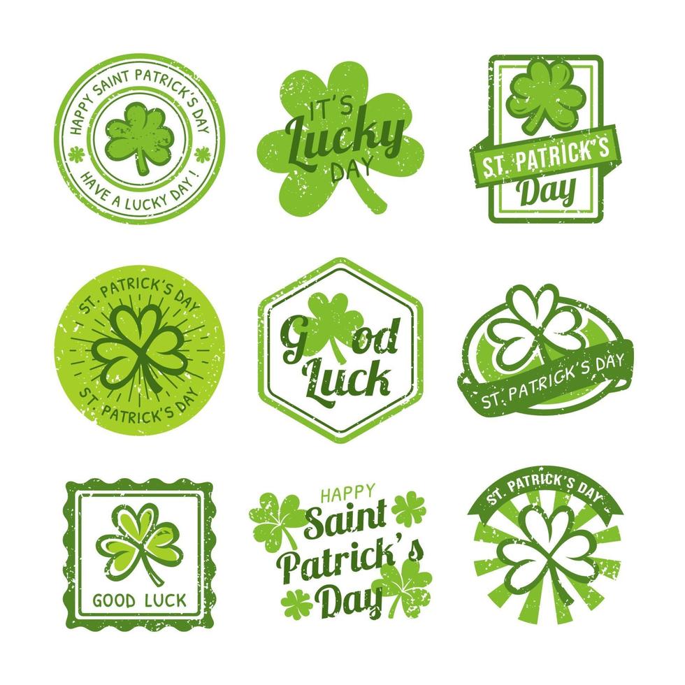 Clover Vintage Label vector