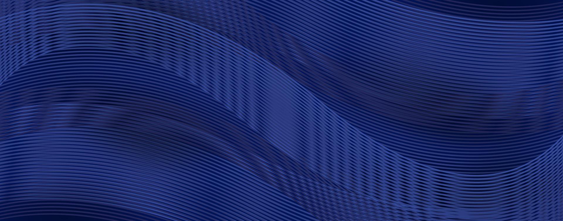3D modern line wave curve abstract background vector