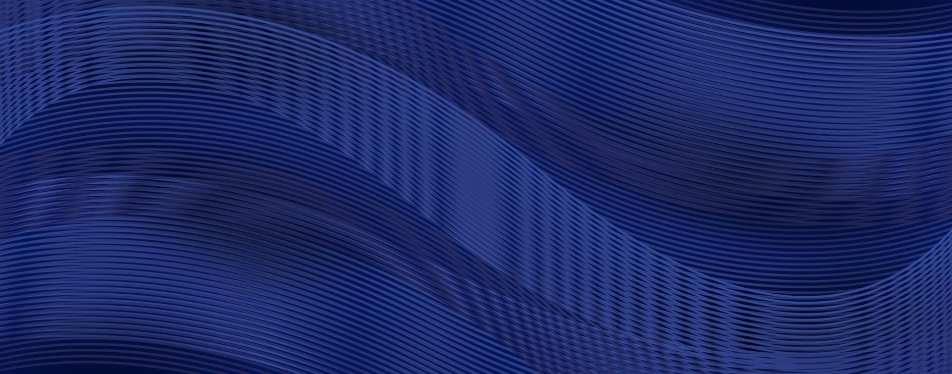 3D modern line wave curve abstract background vector