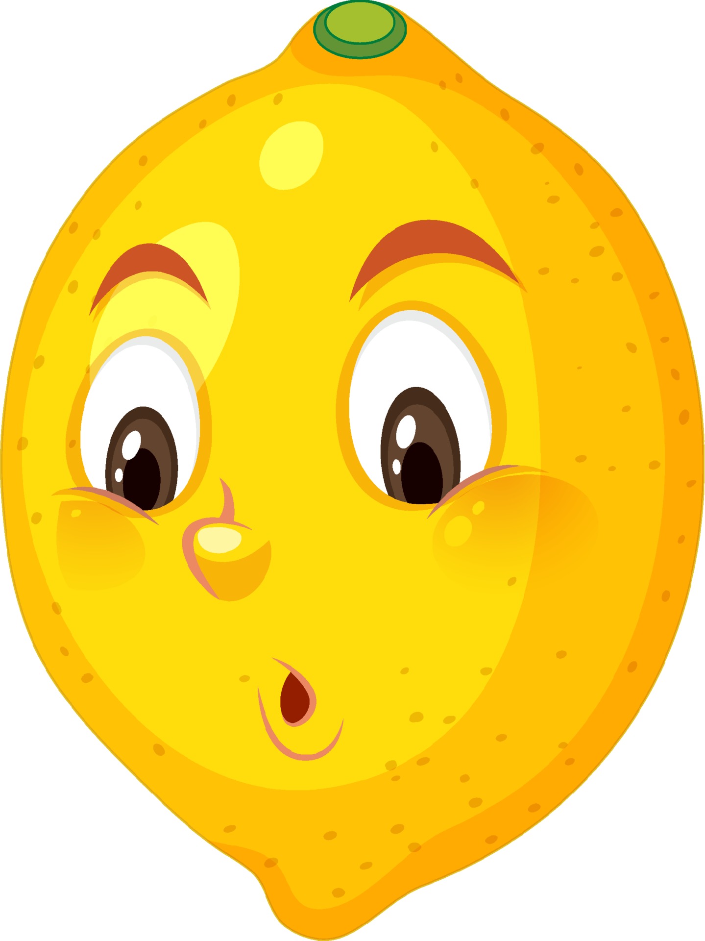 Lemon cartoon character with confused face expression on white background 1972124 Vector Art at Vecteezy Lemon cartoon character with confused face expression on white background 1972124 Vector Art at Vecteezy