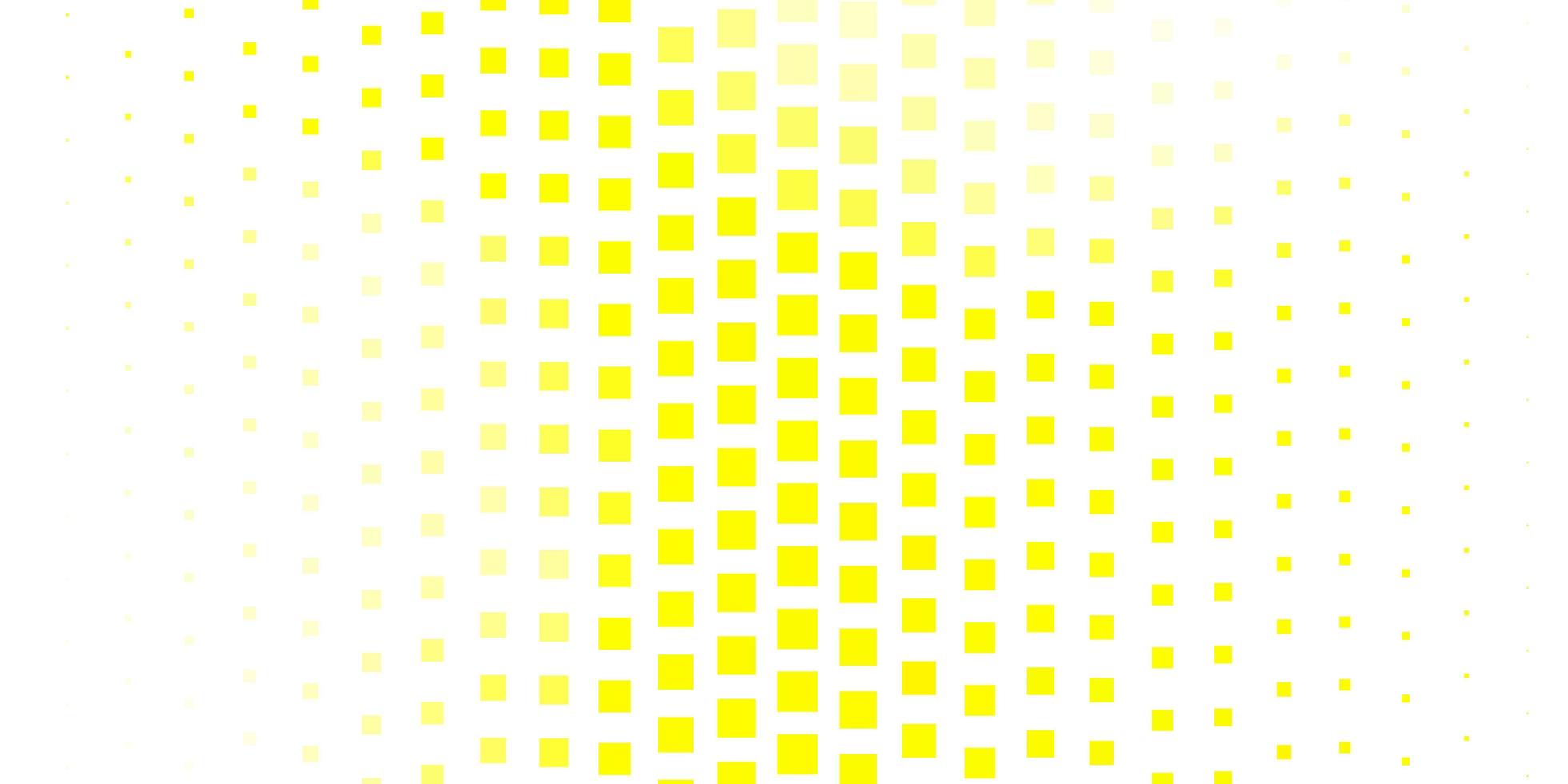 Light Yellow vector background with rectangles.