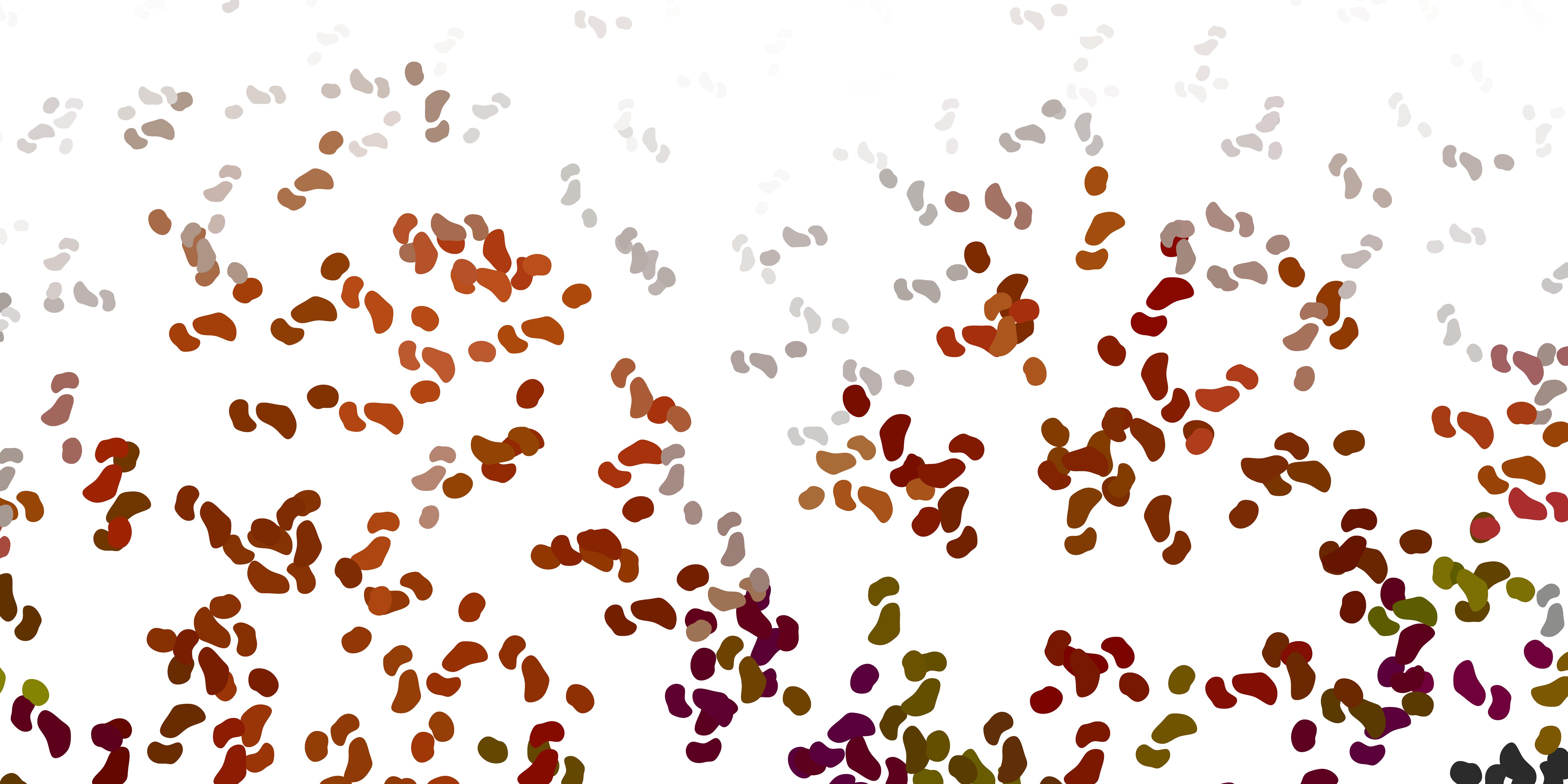 Light brown vector pattern with abstract shapes. 1973090 Vector Art at