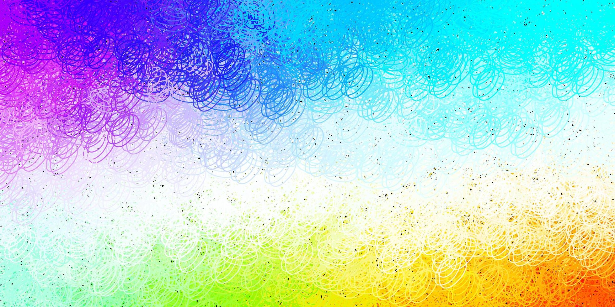 Dark multicolor vector background with spots.