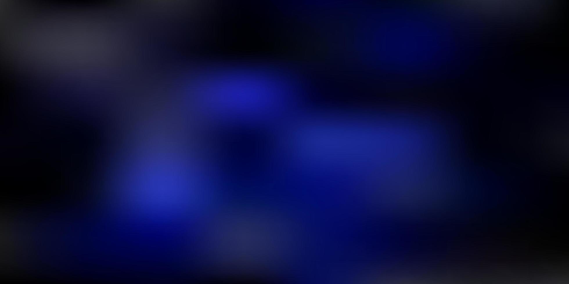 Dark blue vector abstract blur pattern.