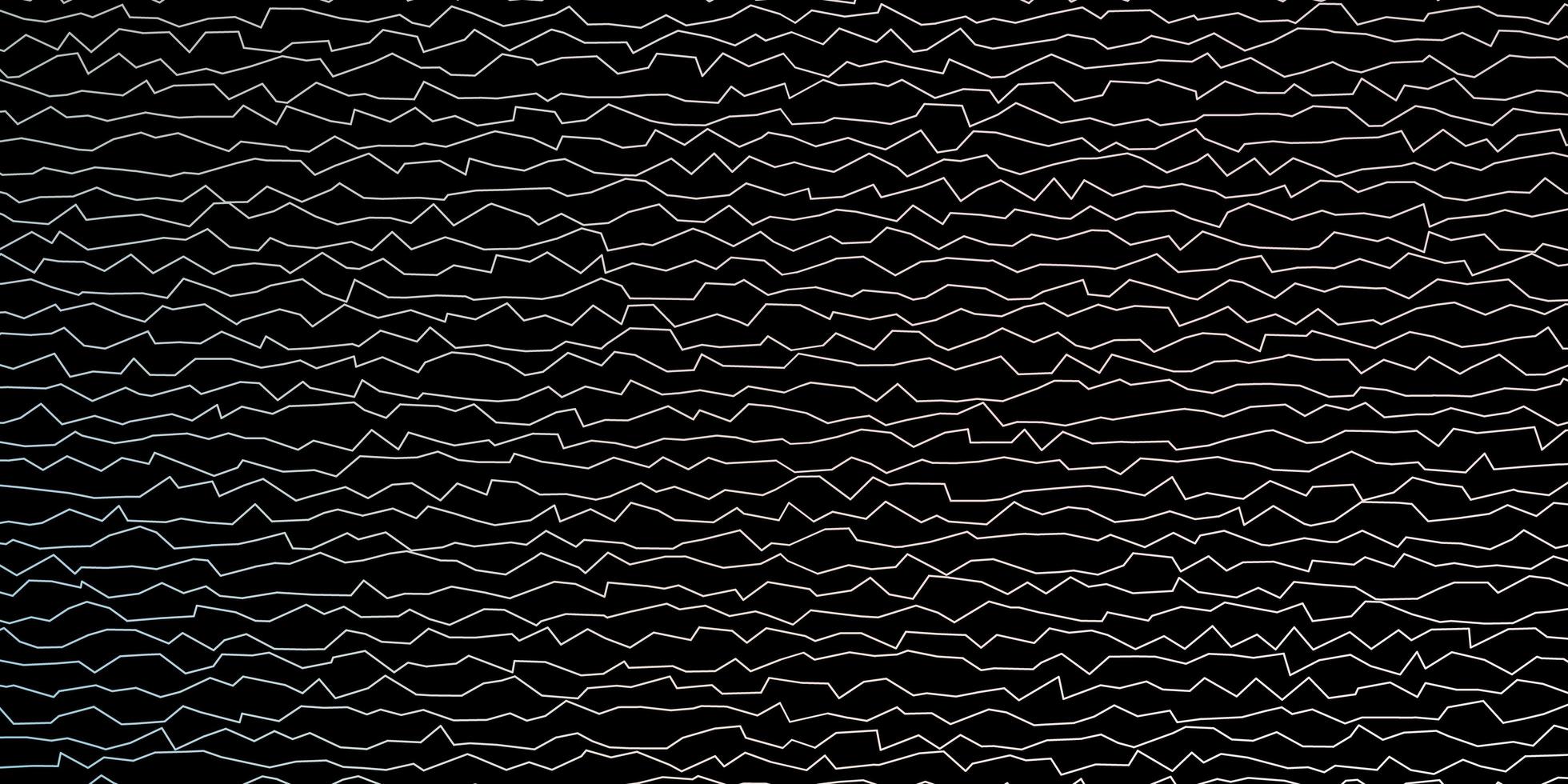 Black and White Pattern with Wavy Lines vector