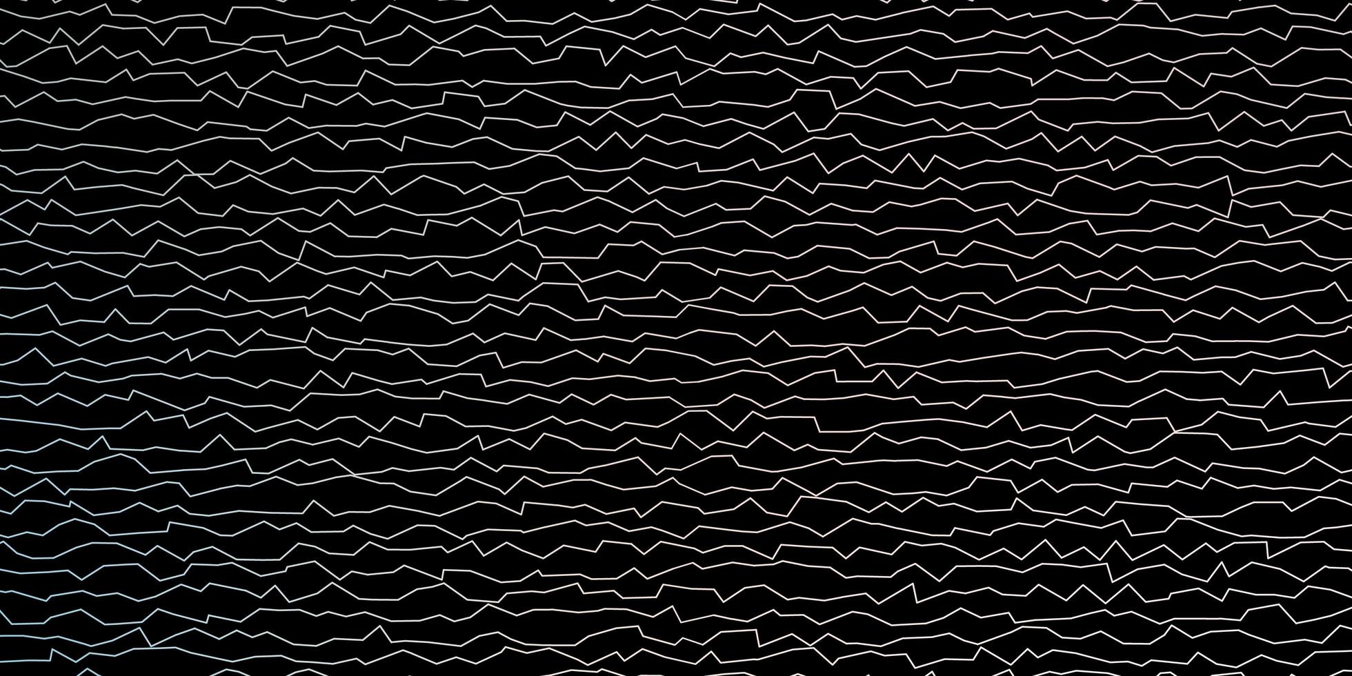 Black and White Pattern with Wavy Lines vector