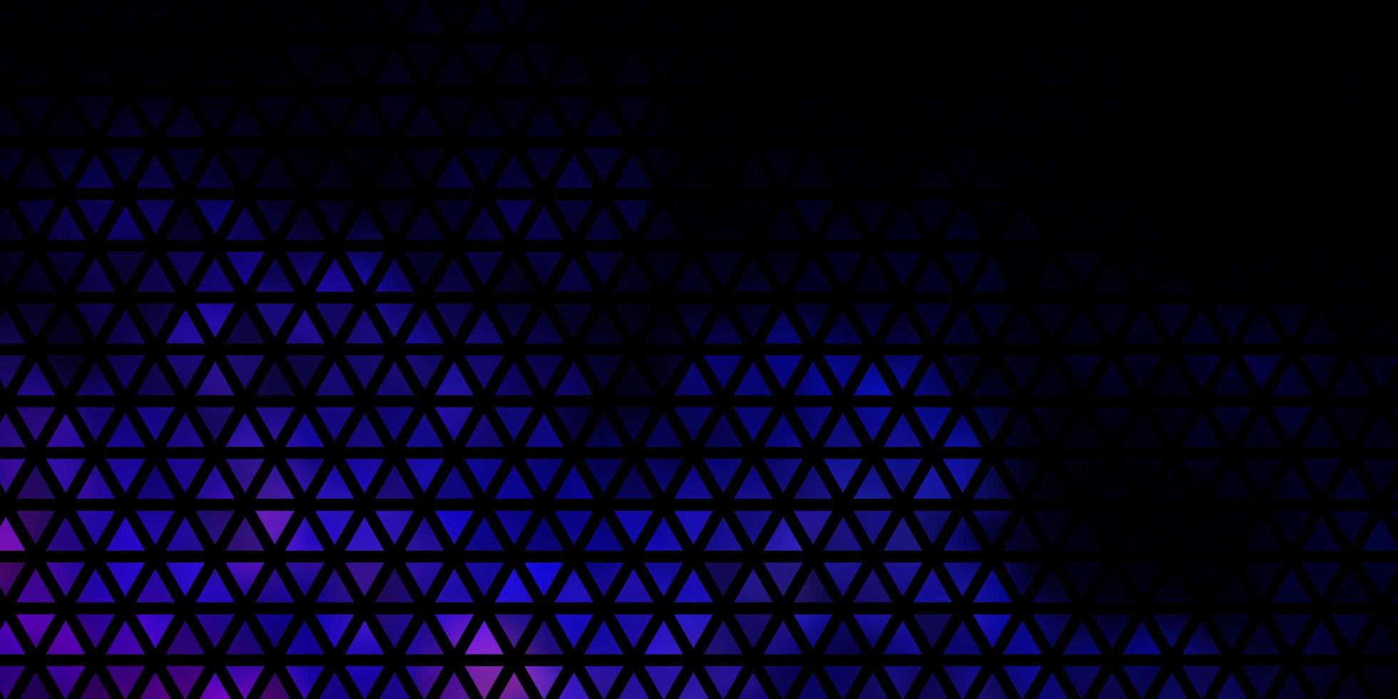 Dark Blue Background with Polygonal Style vector