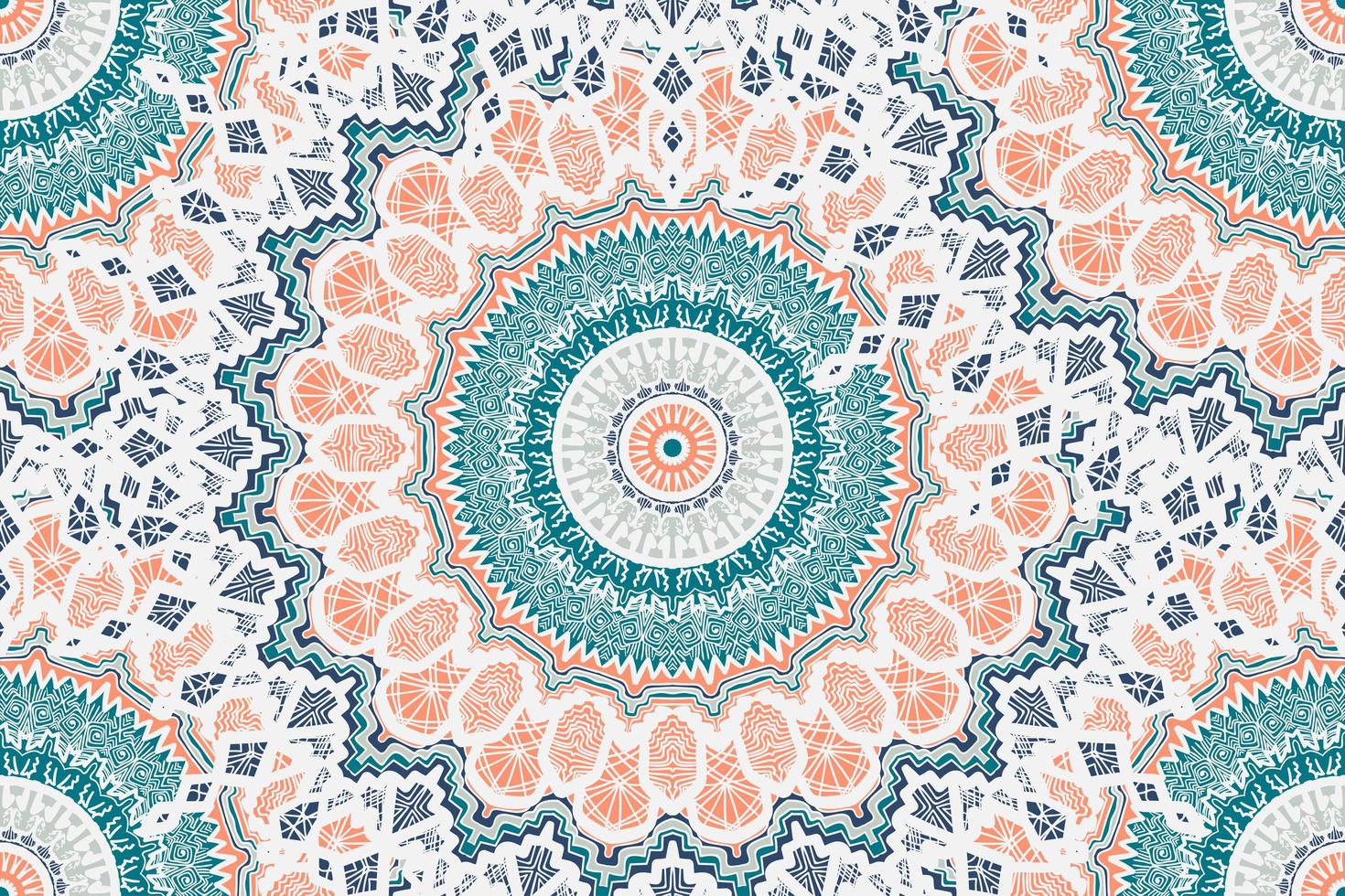 Mandala Seamless Pattern vector