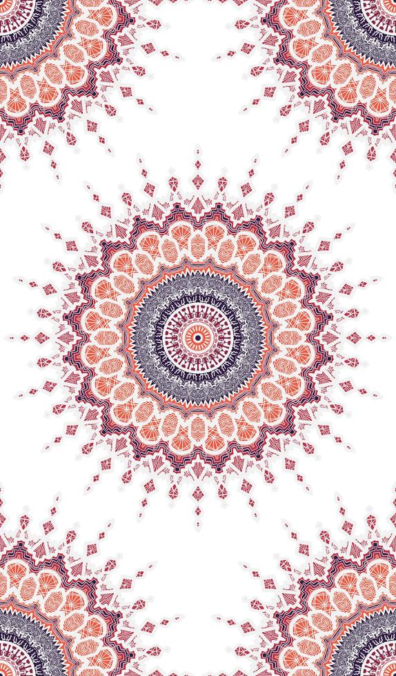 Mandala Seamless Pattern vector
