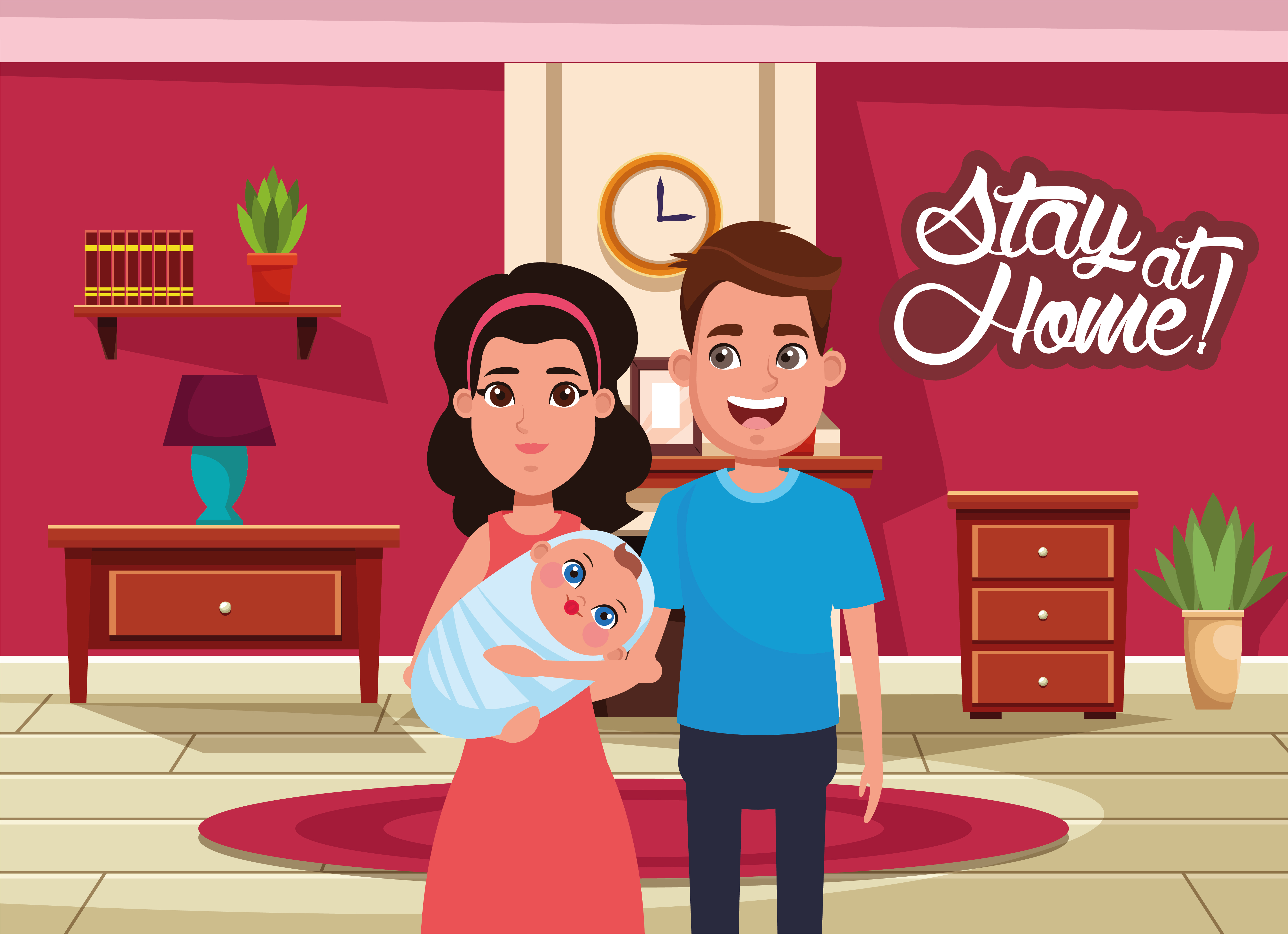 stay at home campaign with parents lifting baby 1973866 Vector Art at Vecteezy stay at home campaign with parents lifting baby 1973866 Vector Art at Vecteezy
