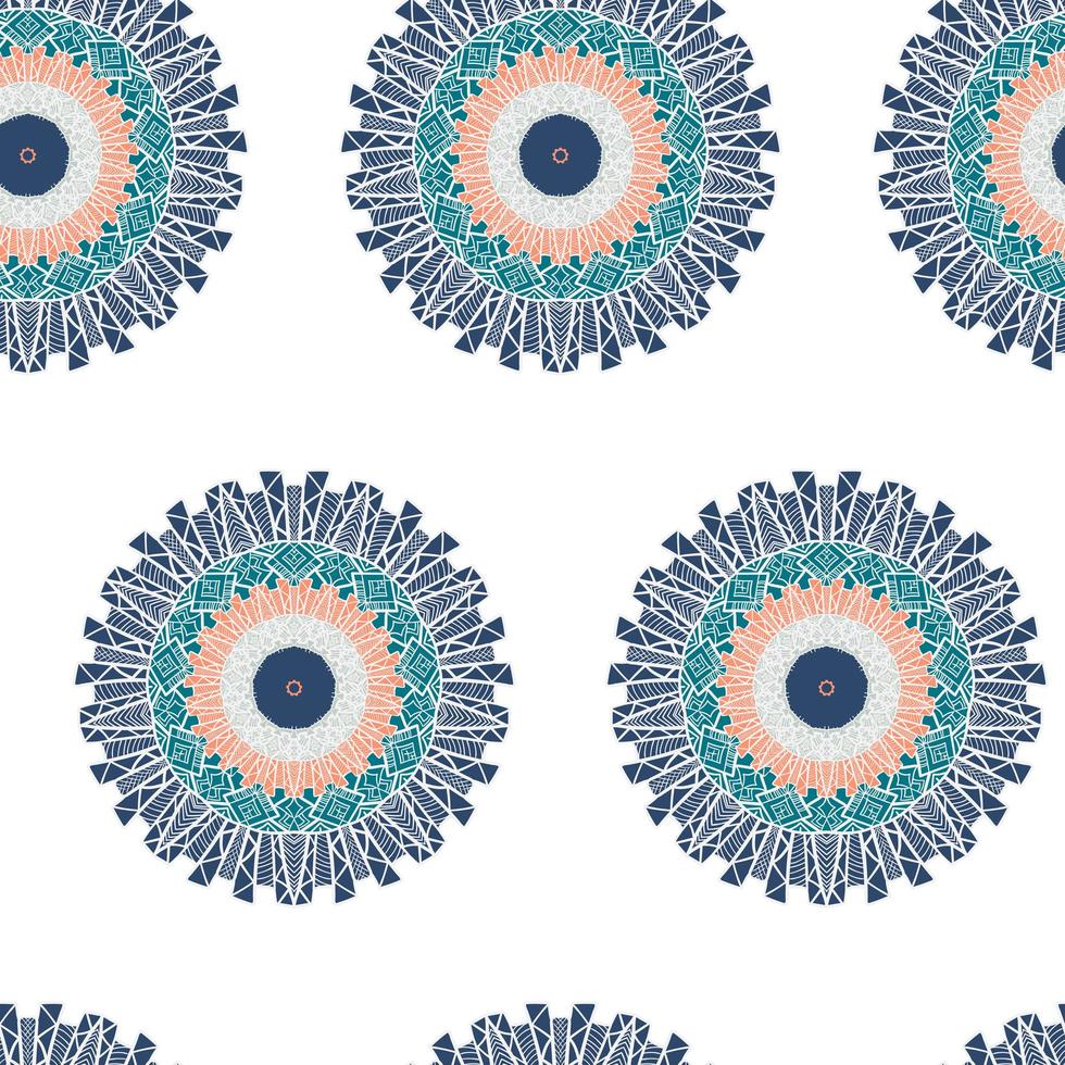 Mandala Seamless Pattern vector