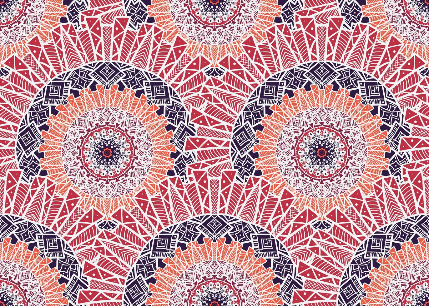 Mandala Seamless Pattern vector