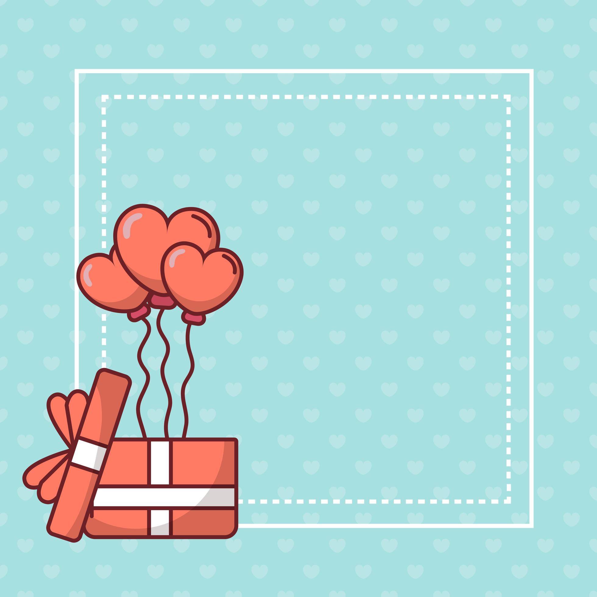 Valentine's day card design 1974141 Vector Art at Vecteezy