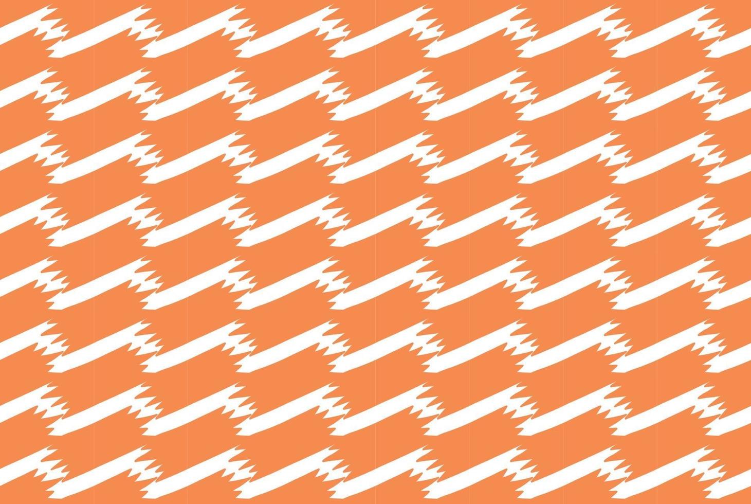 Vector texture background, seamless pattern. Hand drawn, orange, white colors.