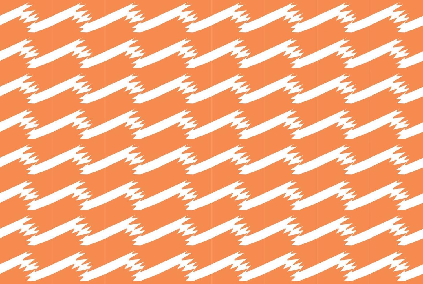 Vector texture background, seamless pattern. Hand drawn, orange, white colors.