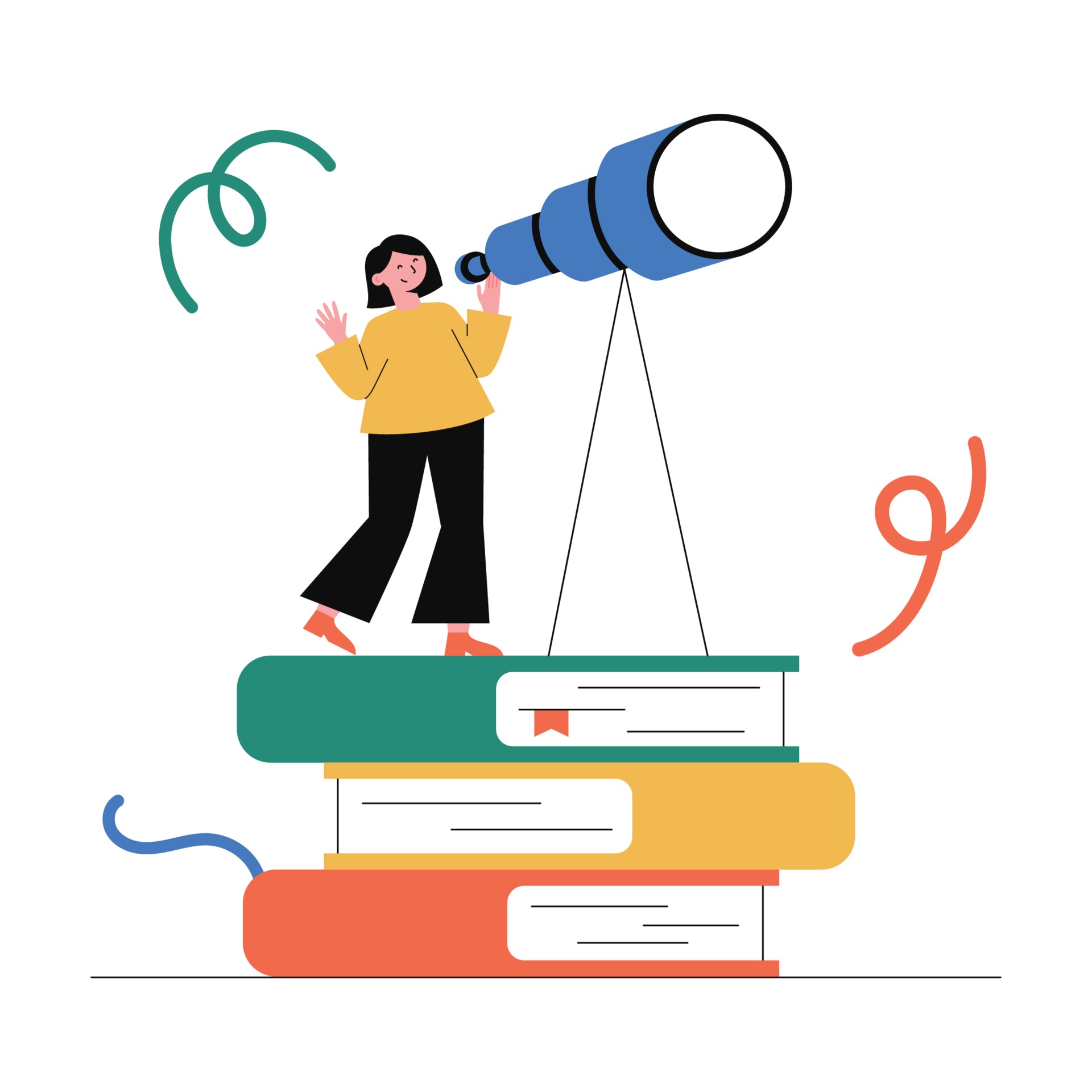 Vision, Education, Searching For The Opportunity. 1974390 Vector Art At Vecteezy
