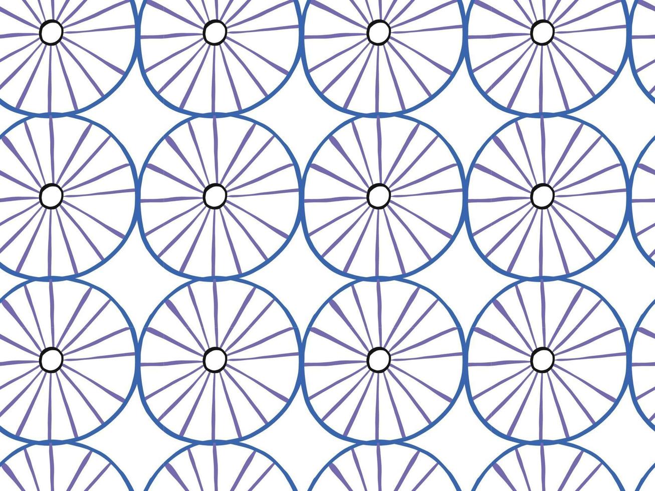 Vector texture background, seamless pattern. Hand drawn, blue, purple, black, white colors.