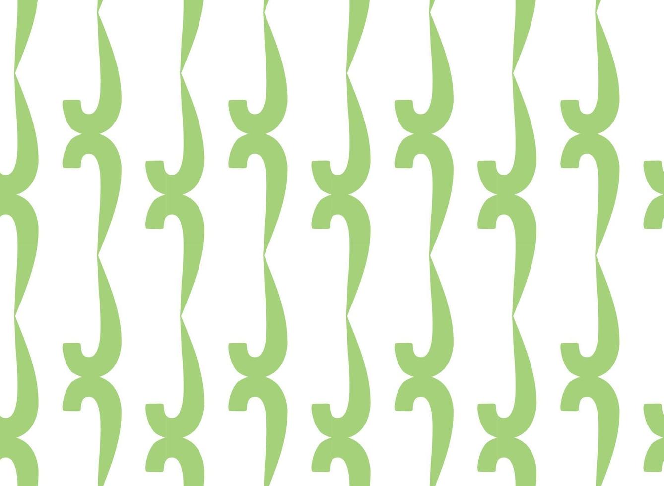 Vector texture background, seamless pattern. Hand drawn, green, white colors.