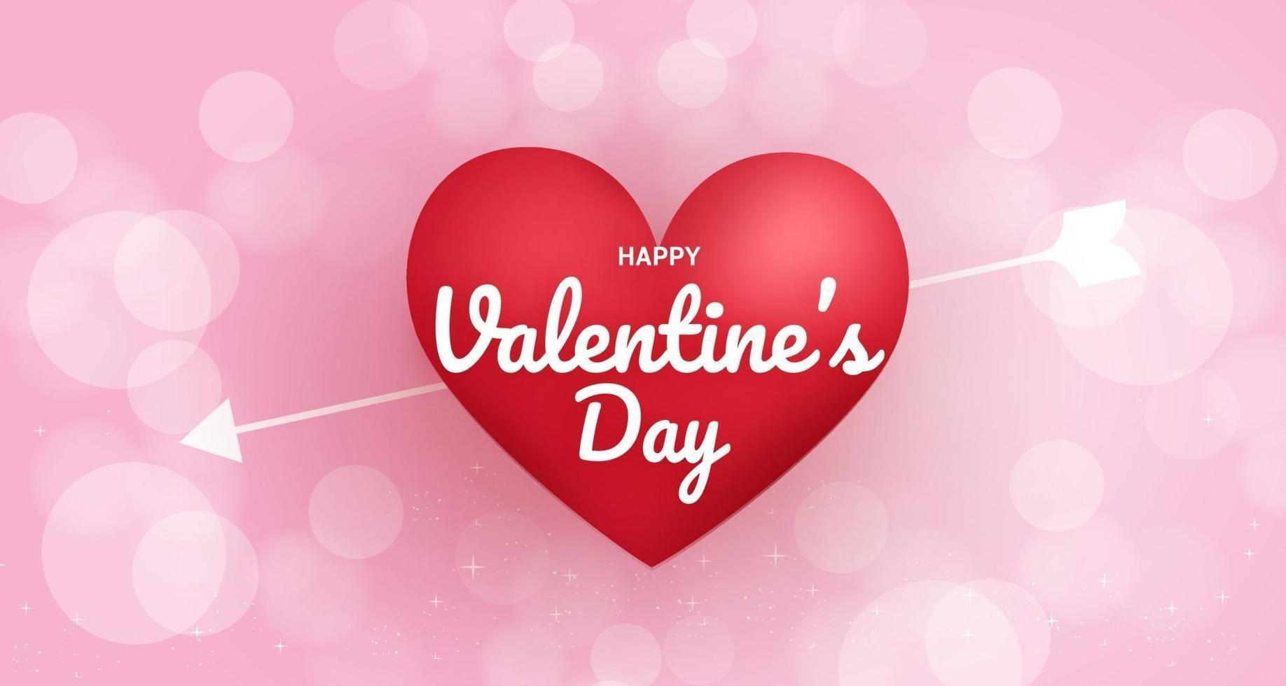 Valentine's day background . vector