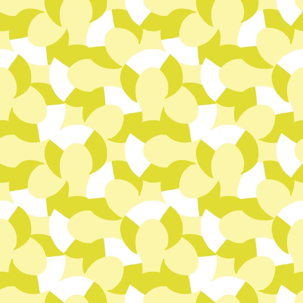 patrón de fondo de textura transparente de vector. dibujados a mano, amarillo, colores blancos. vector