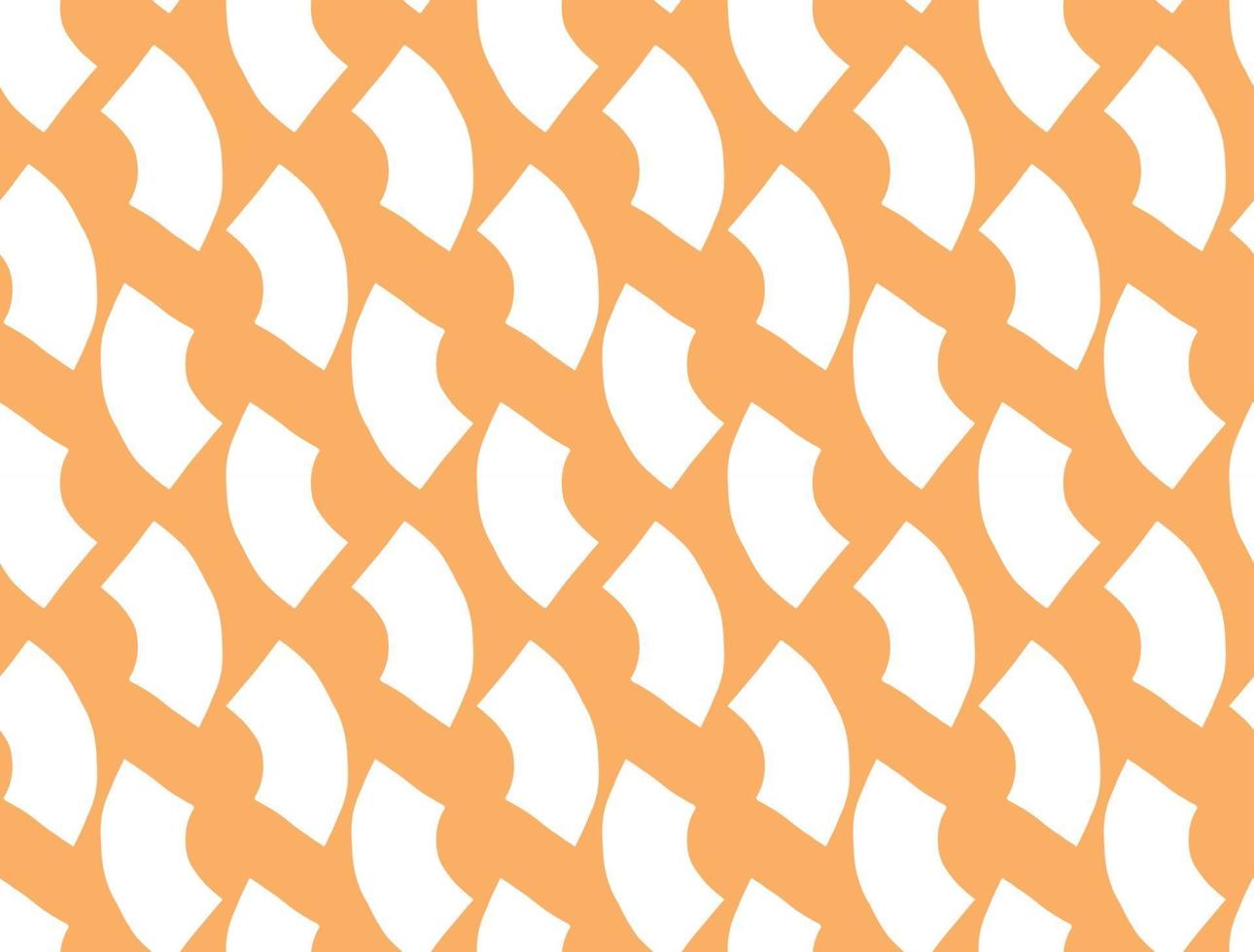 Vector texture background, seamless pattern. Hand drawn, orange, white colors.