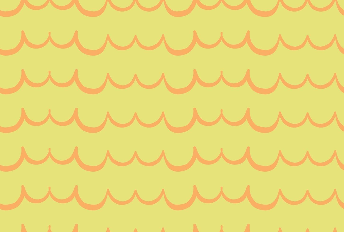 Fondo de textura de vector, patrón sin costuras. dibujados a mano, amarillo, colores naranja. vector