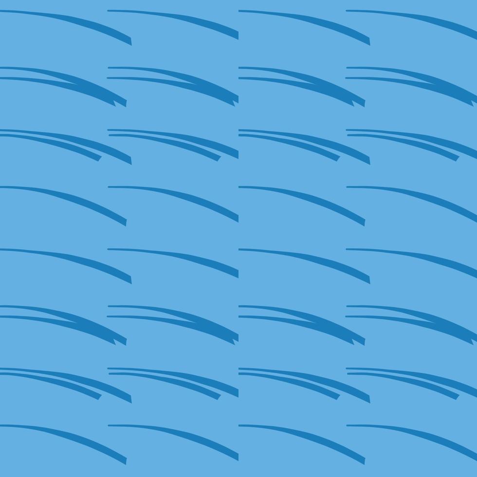 Vector seamless texture background pattern. Hand drawn, blue colors.