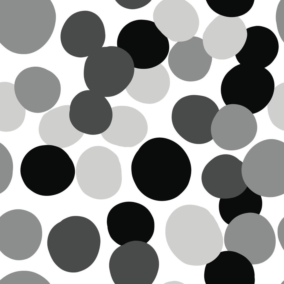 Vector seamless texture background pattern. Hand drawn, white, grey, black colors.