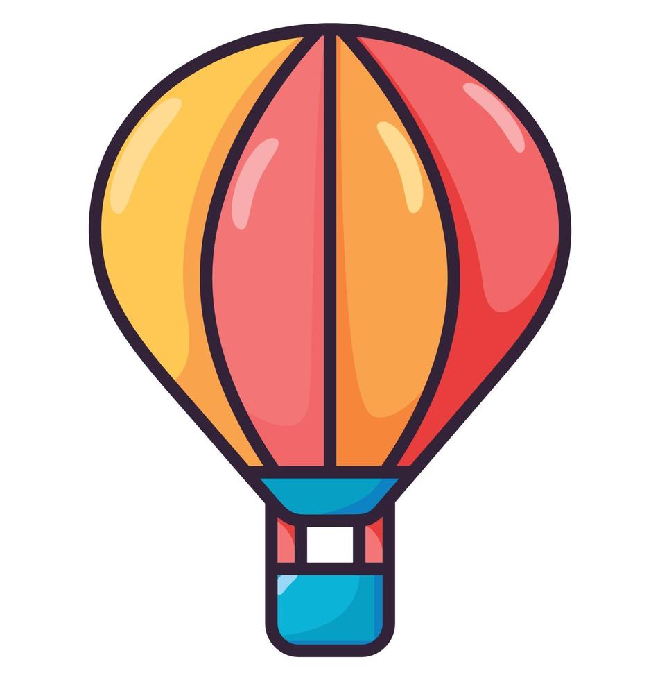 Balloon air illustration fullcolor vector