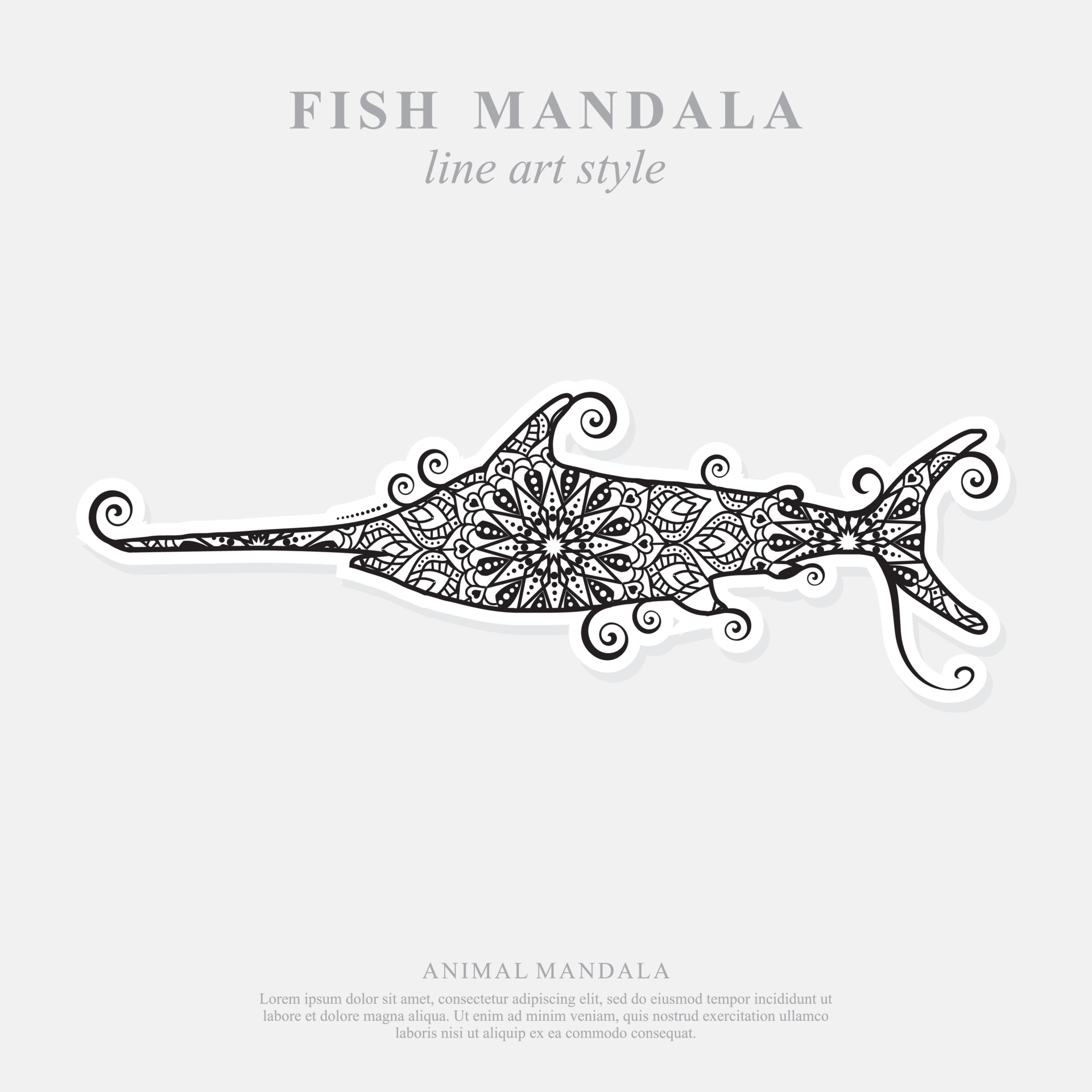 Free Free 126 Fishing Mandala Svg SVG PNG EPS DXF File