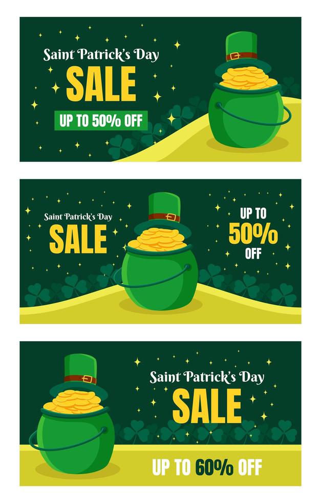 St. Patrick's Day Banner vector