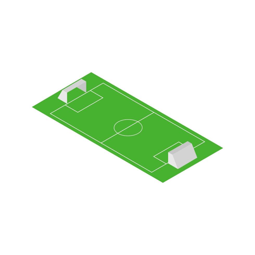 Isometric Stadium On White Background vector