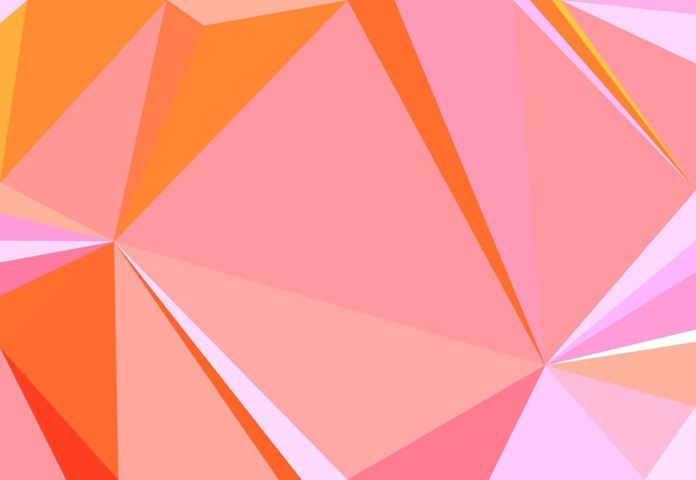 Abstract 2D geometric colorful background. vector