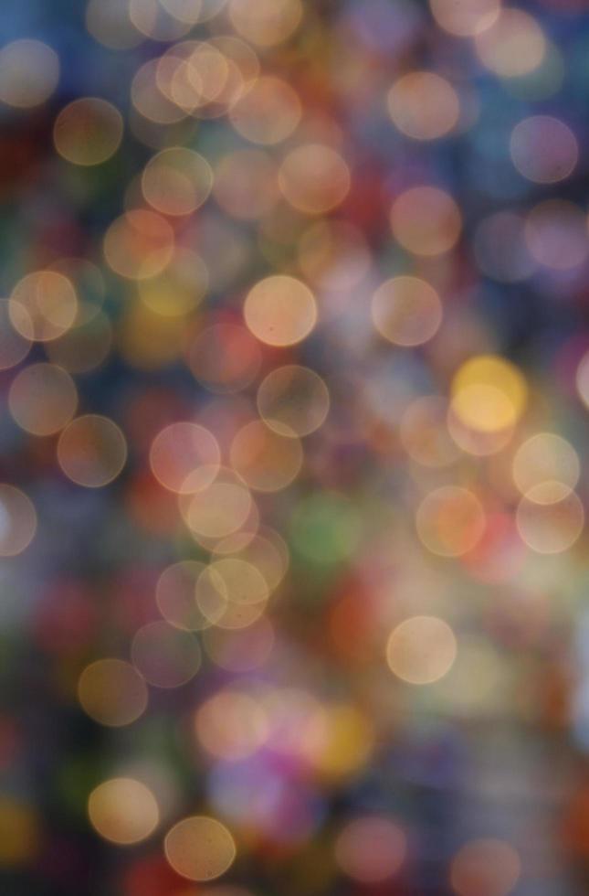 Soft multicolored bokeh photo