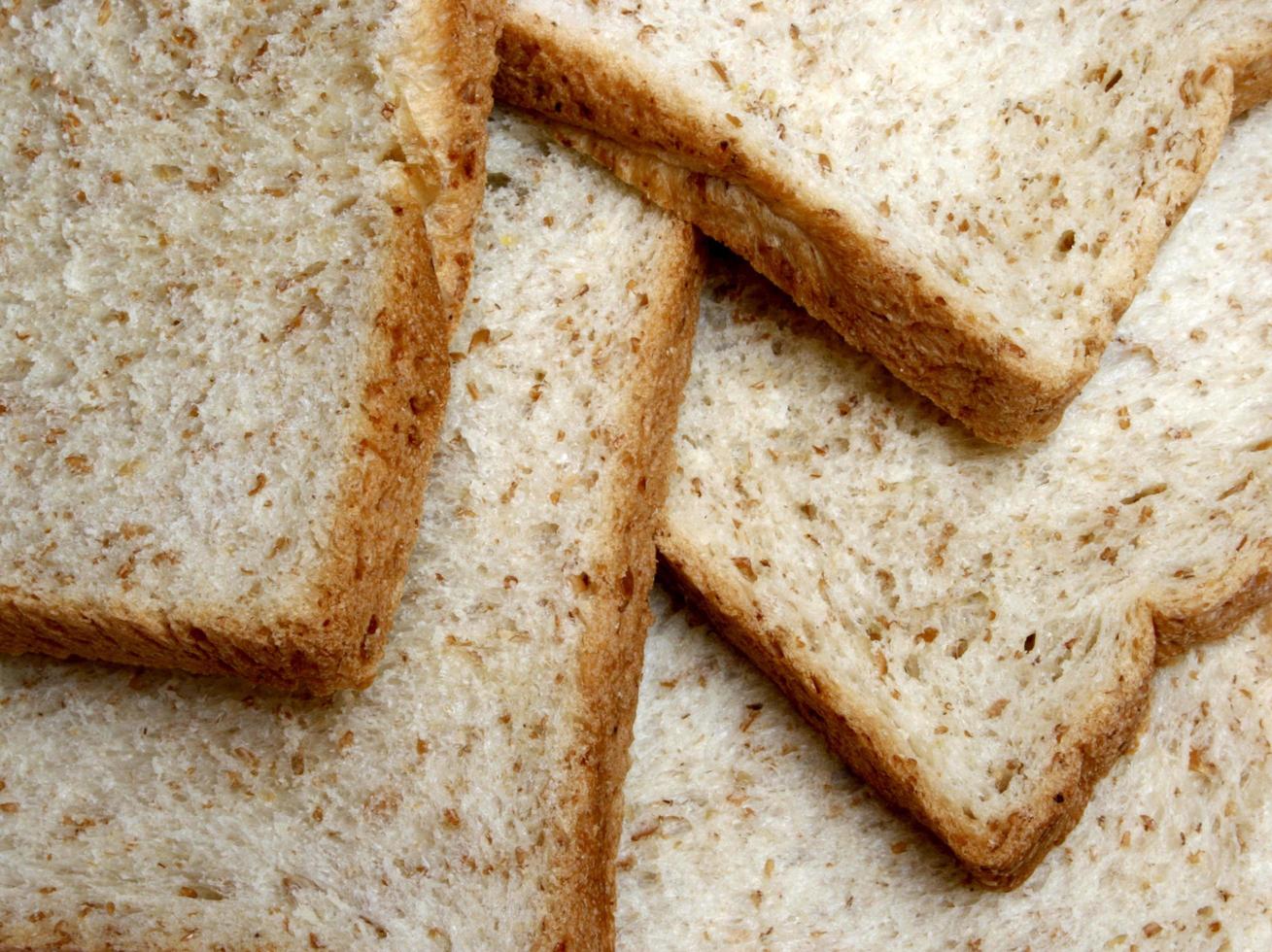 Group of bread slices photo