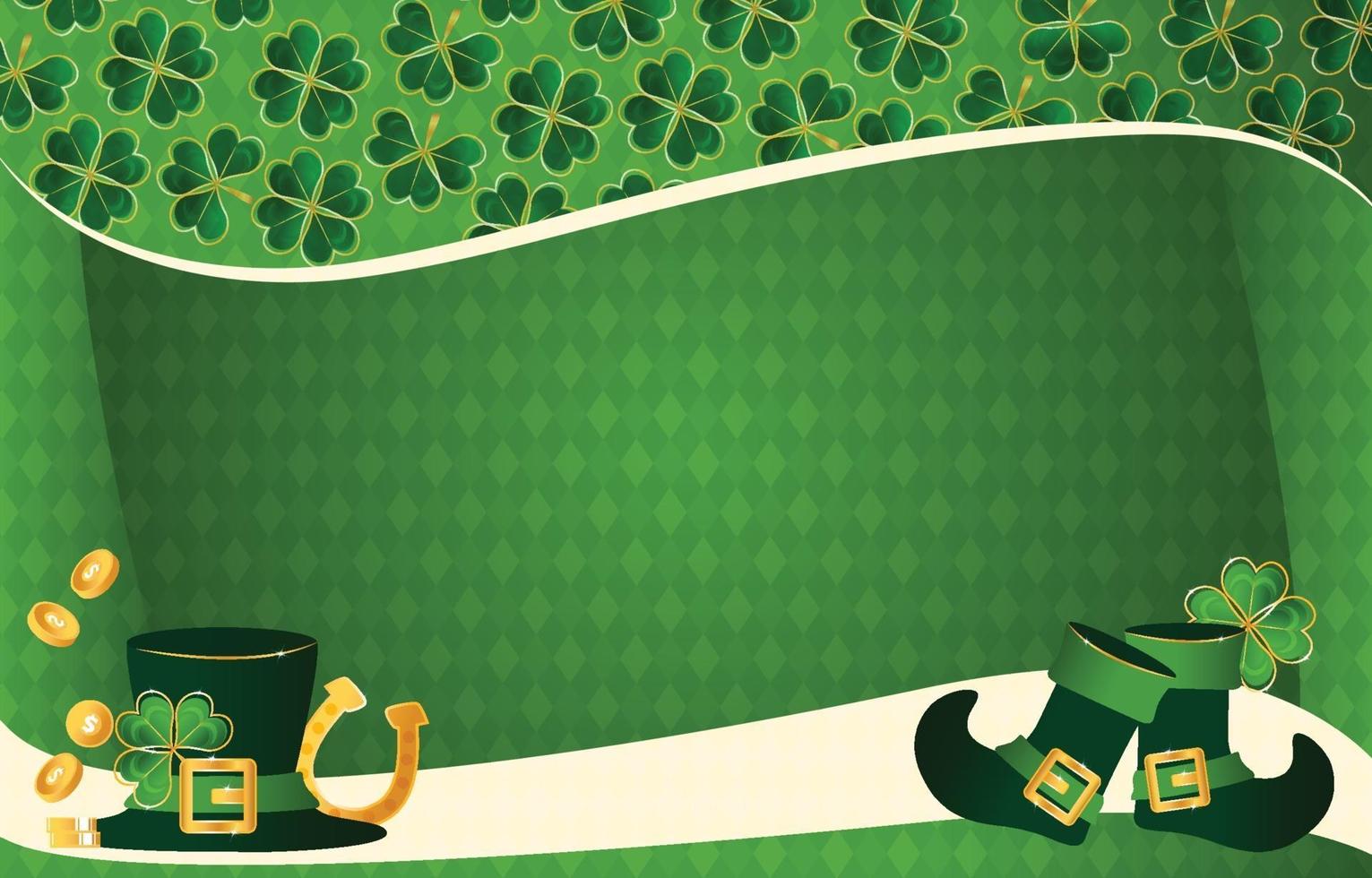 St. Patrick's Day Background vector