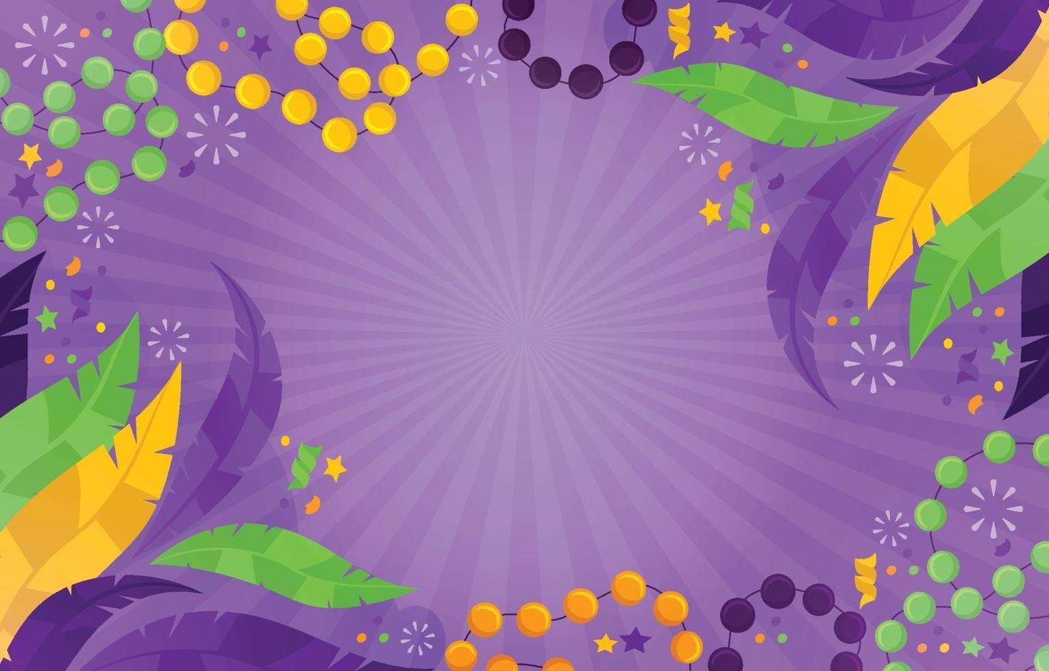 Mardi Gras Background vector