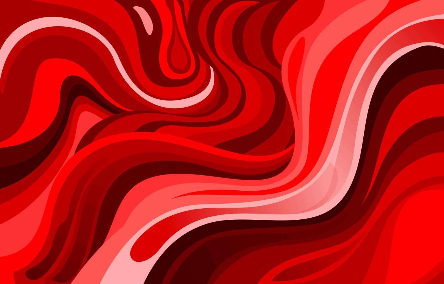 Red Wave Background vector