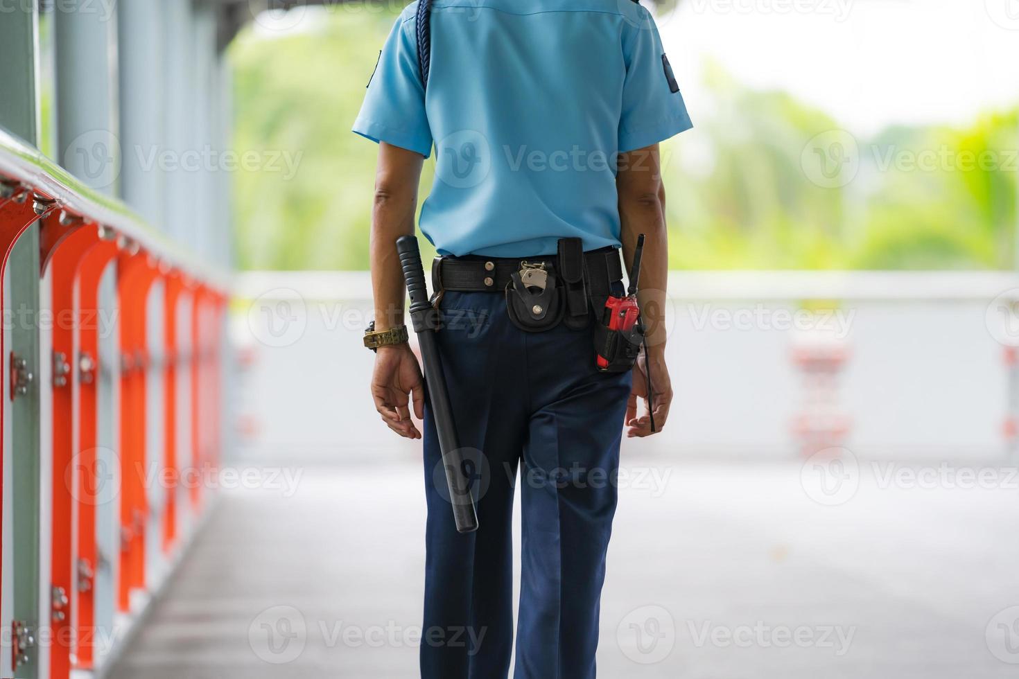 oficial de guardia de seguridad foto