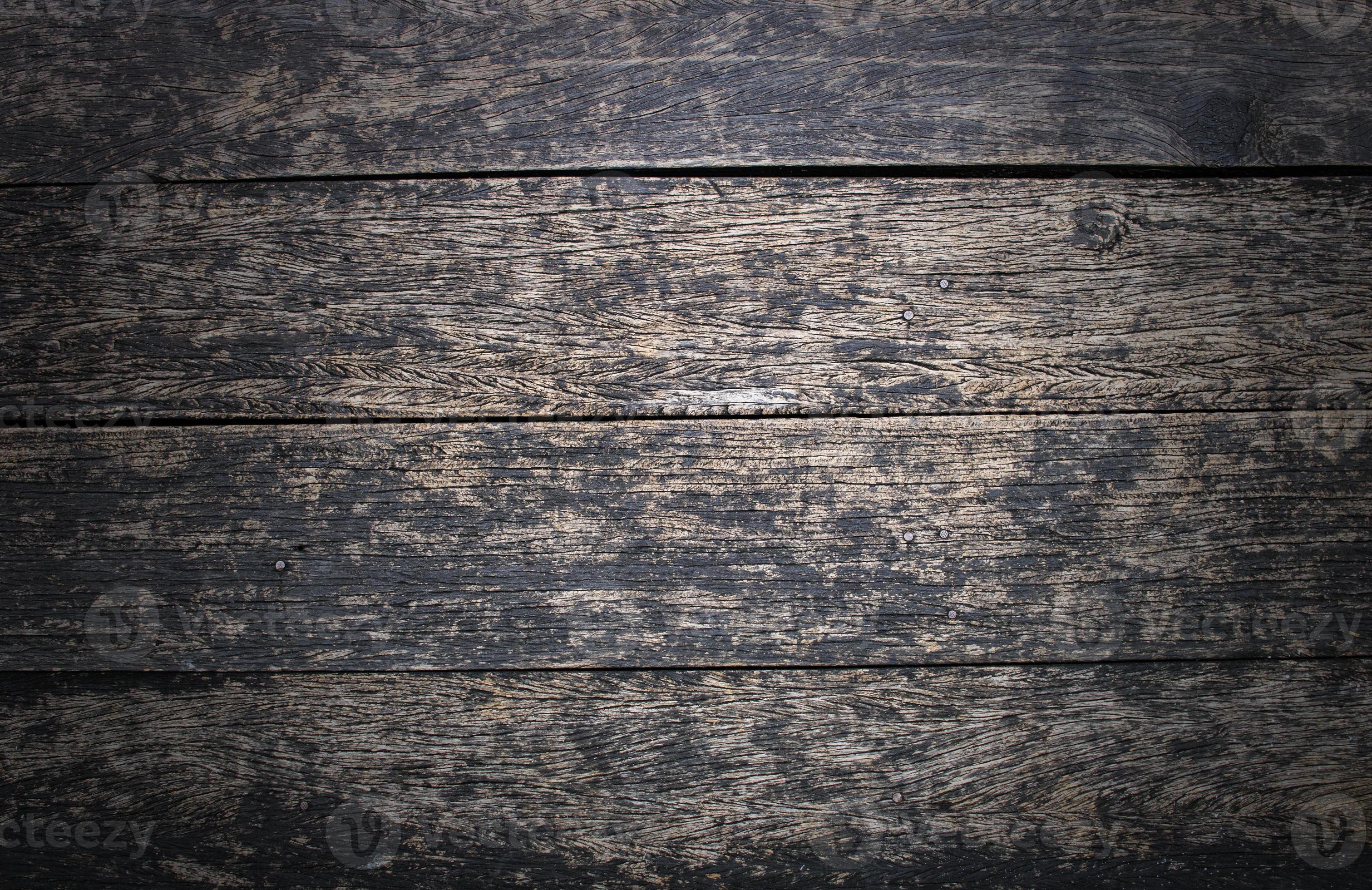 Grunge and vintage old dark wood background 1979559 Stock Photo at Vecteezy
