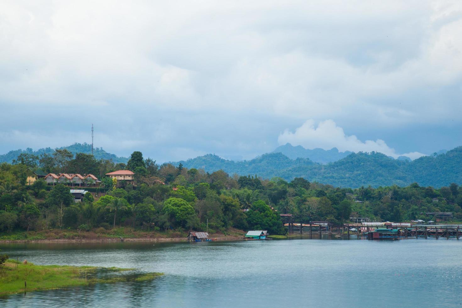 Villages along the river photo