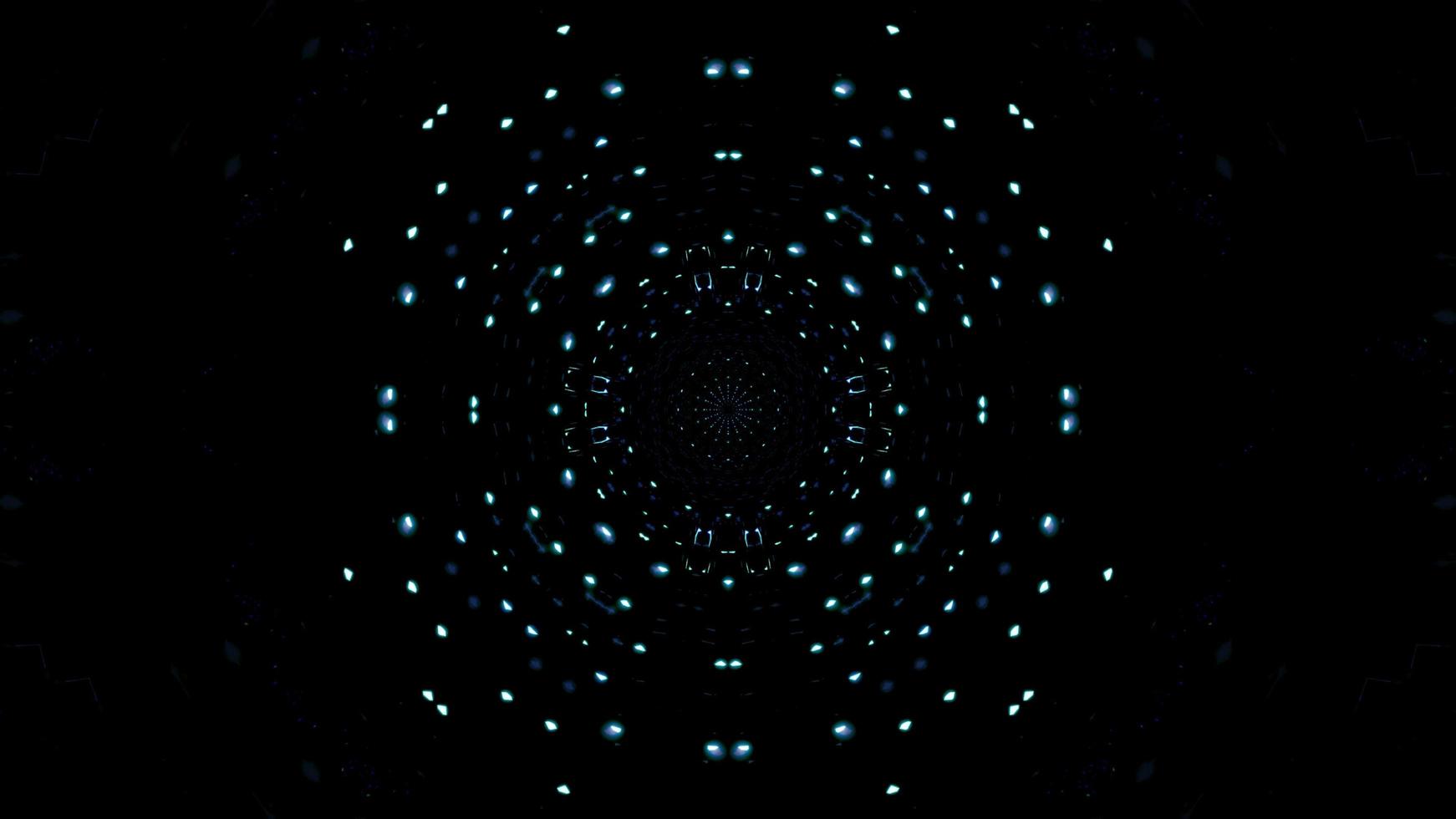 White lights 3d illustration for background or wallpaper photo