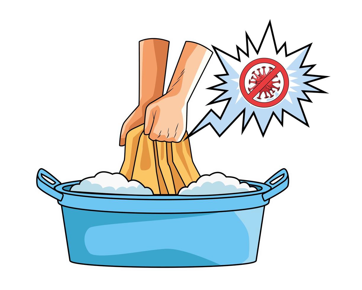 Washing Clothes Prevention Method Covid19 Pandemic 1981436 Vector Art washing-clothes-prevention-method-covid19-pandemic-1981436-vector-art
