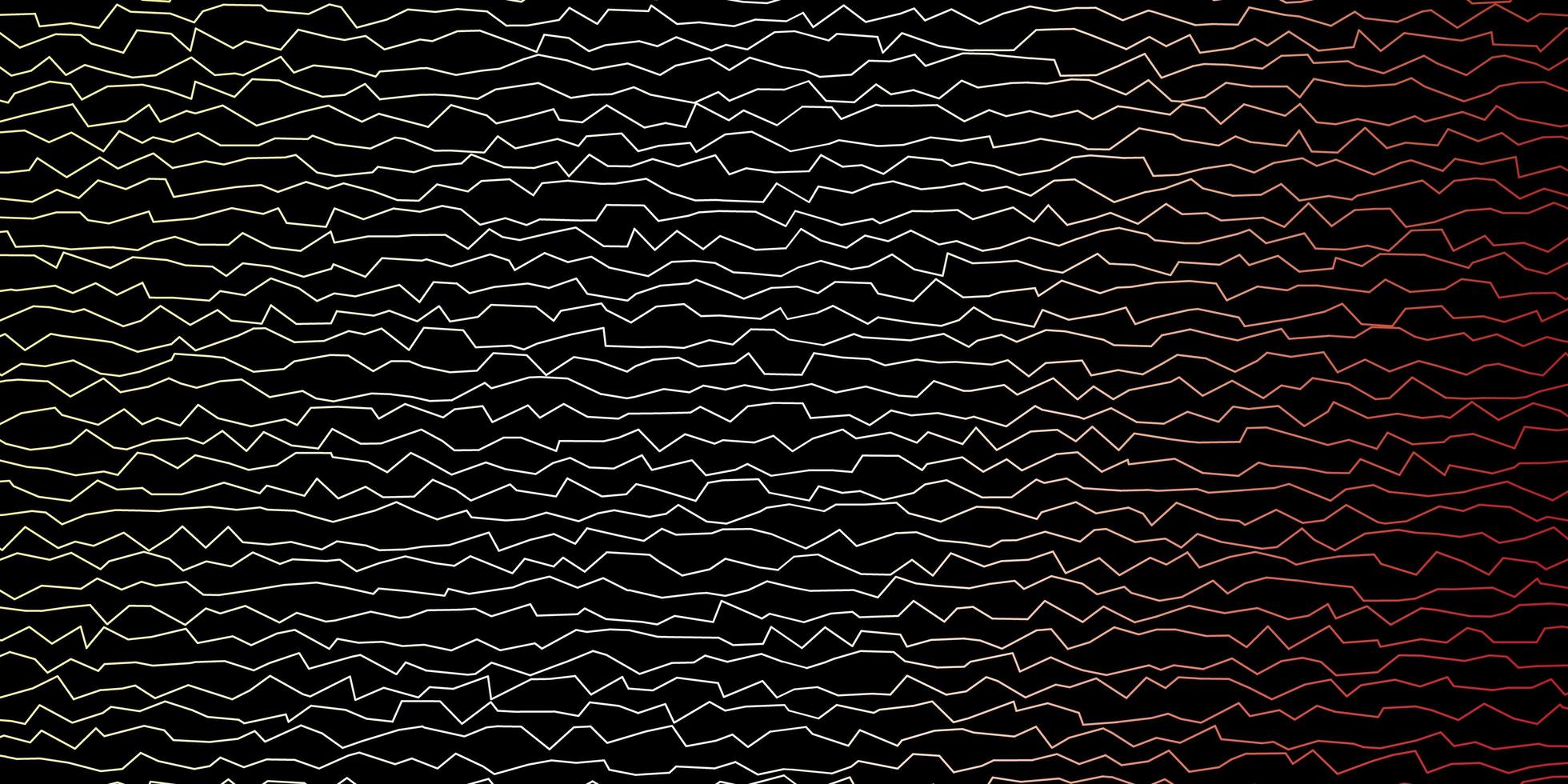 Dark Multicolor vector pattern with wry lines.