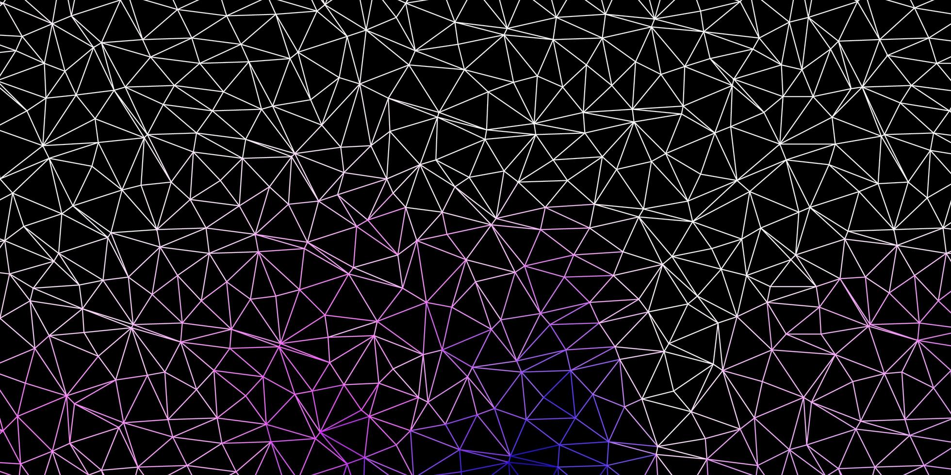 Light purple vector polygonal backdrop.