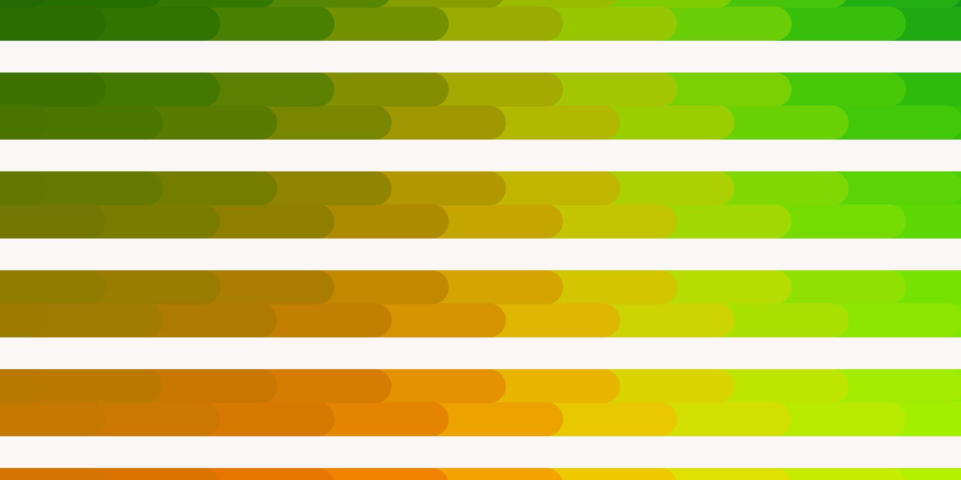 Light Green, Yellow vector backdrop with lines.