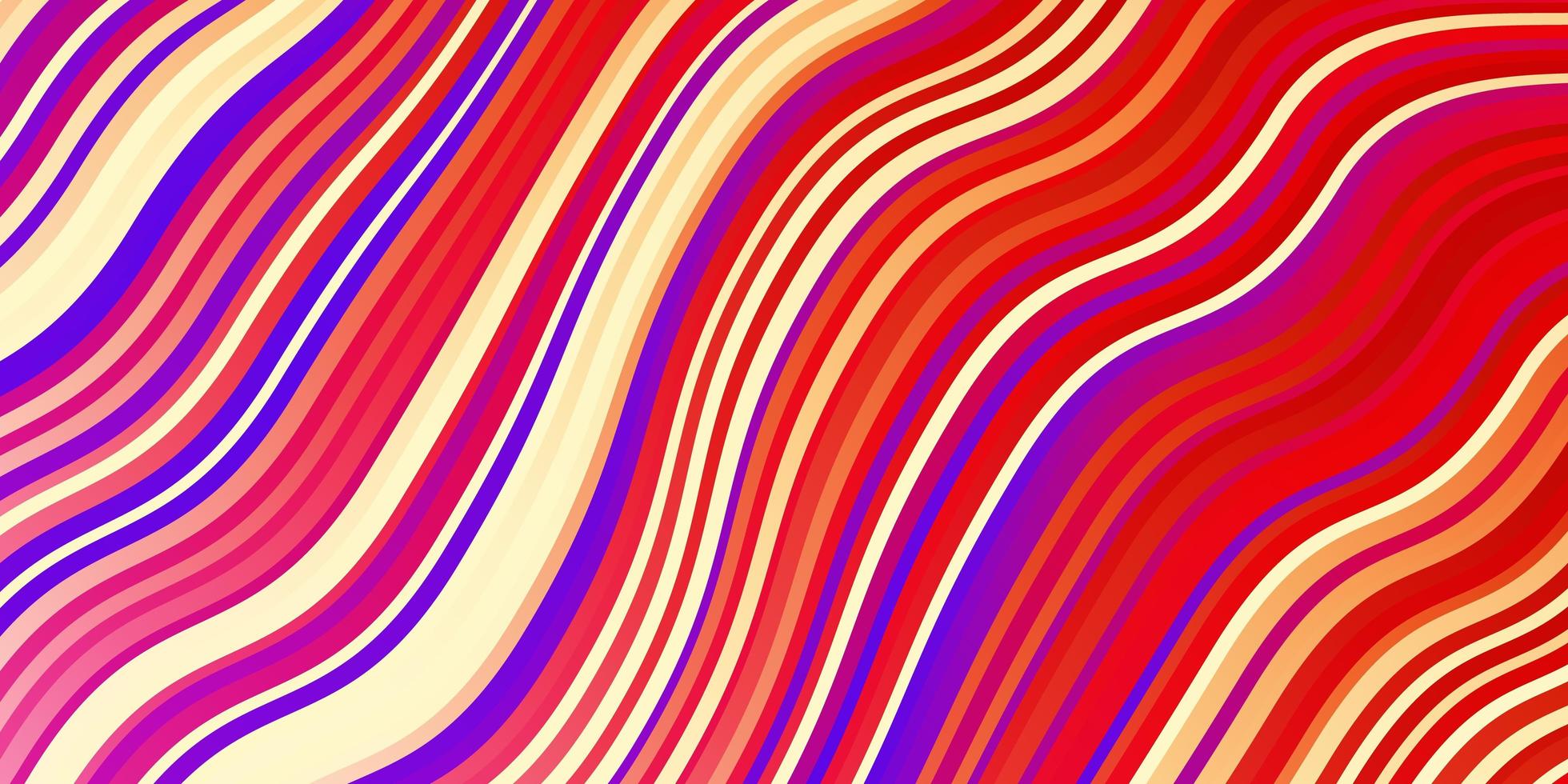 Light Red, Yellow vector background with lines.