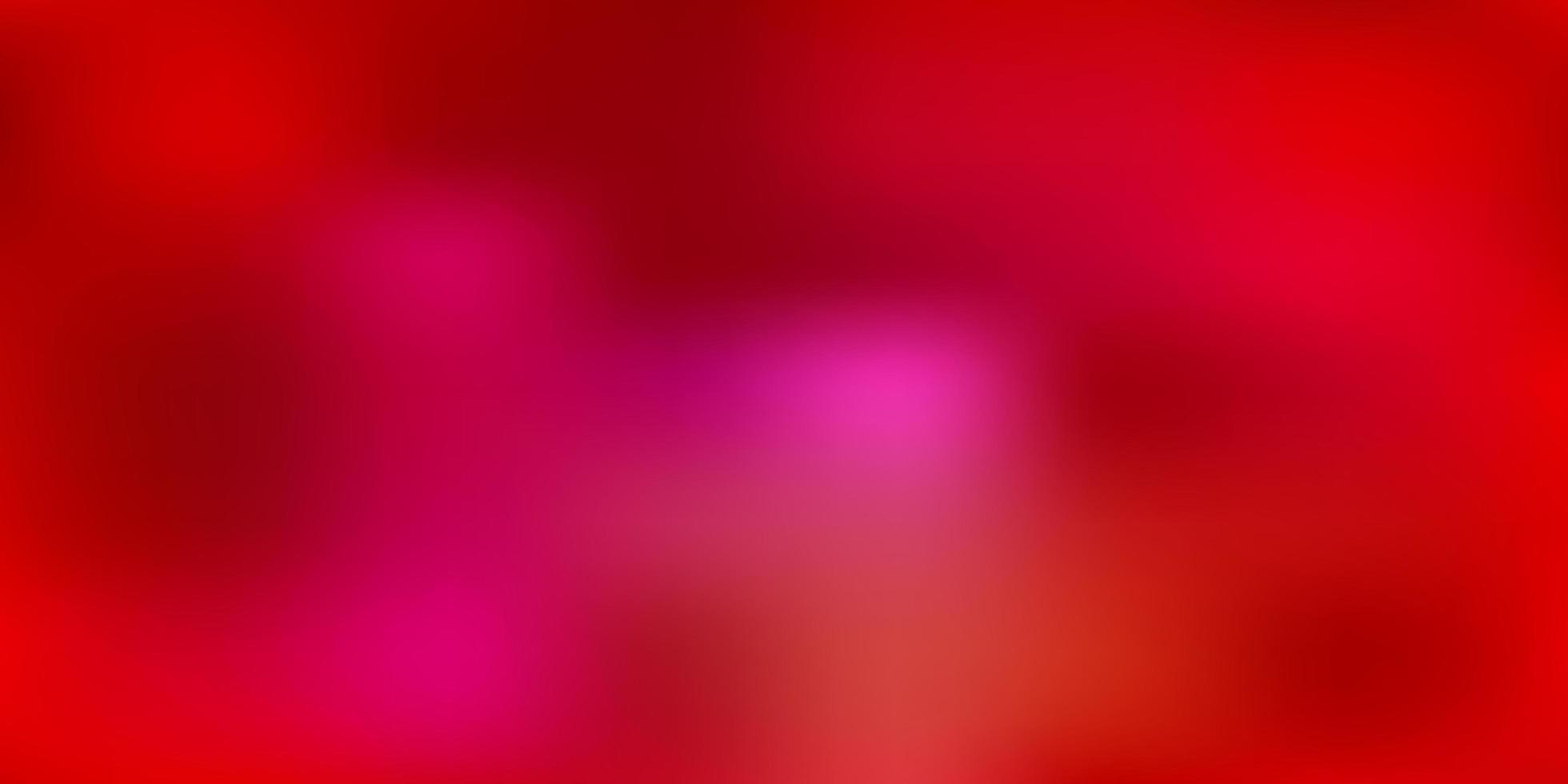 Light red vector gradient blur texture.